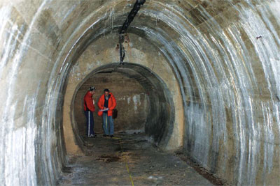 There were similar tunnel projects elsewhere in Kranj during World War II